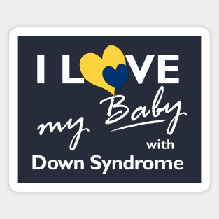 Love for Down Syndrome Baby Magnet
